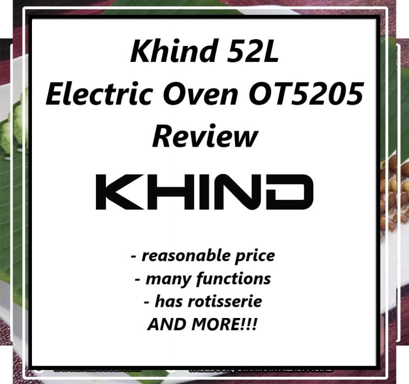 Khind 52L Electric Oven OT5205 Review