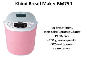 Khind Bread Maker BM750 Review