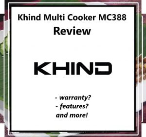 Khind Multi Cooker MC388 Review