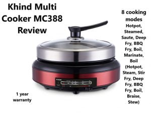 Khind Multi Cooker MC388 Review