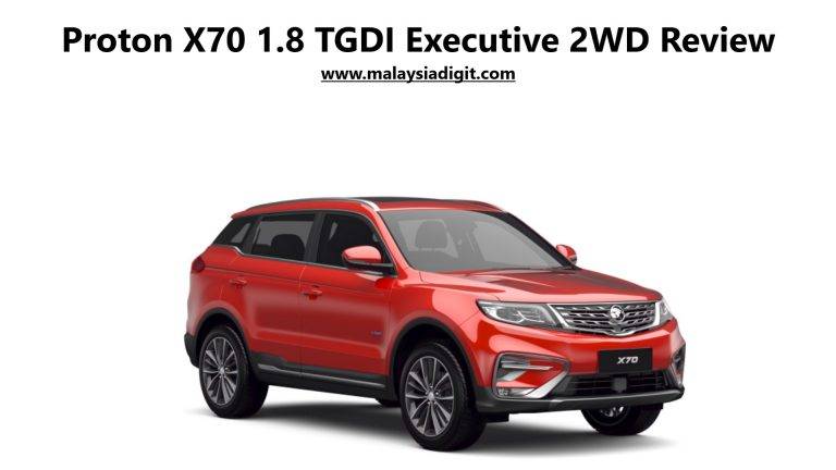 Proton X70 1.8 TGDI Executive 2WD Review