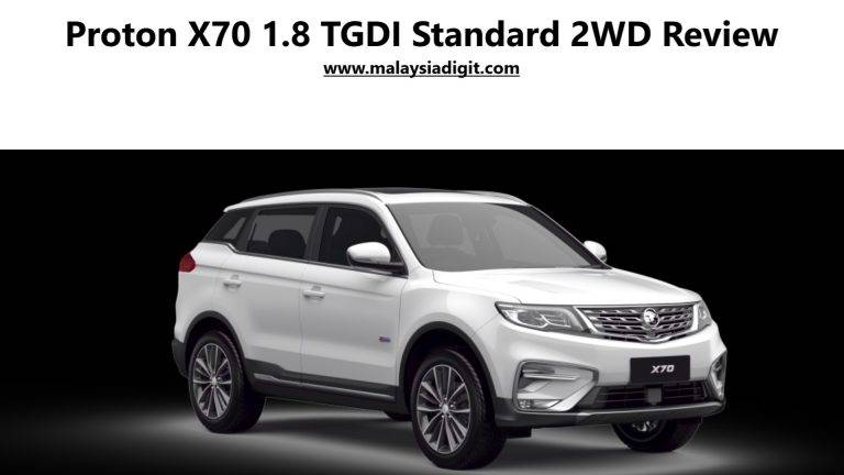 Proton X70 1.8 TGDI Standard 2WD Review
