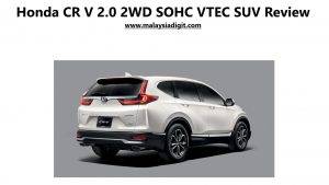 Honda CR-V 2.0 2WD SOHC VTEC SUV Review