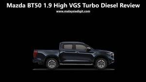 Mazda BT50 1.9 High VGS Turbo Diesel Review