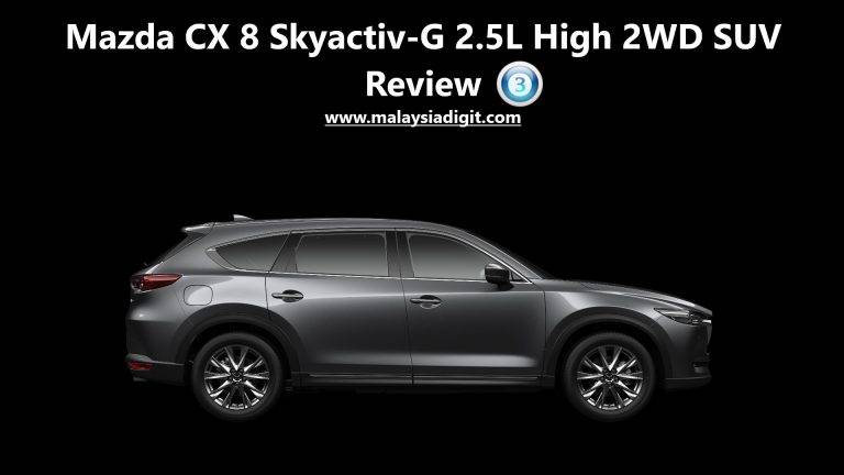 Mazda CX 8 Skyactiv-G 2.5L High 2WD SUV Review