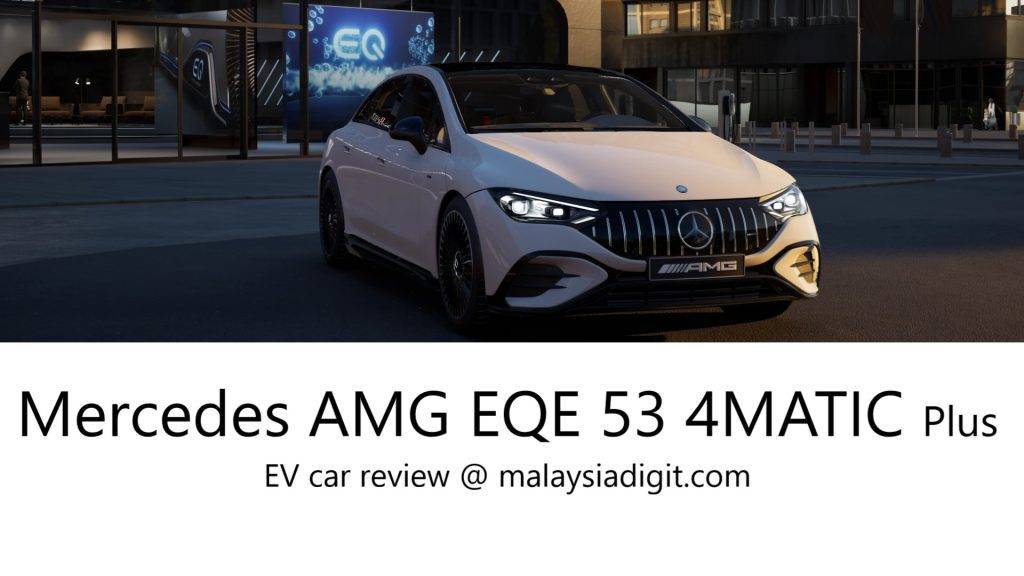 Mercedes-AMG EQE 53 4MATIC Plus EV car review